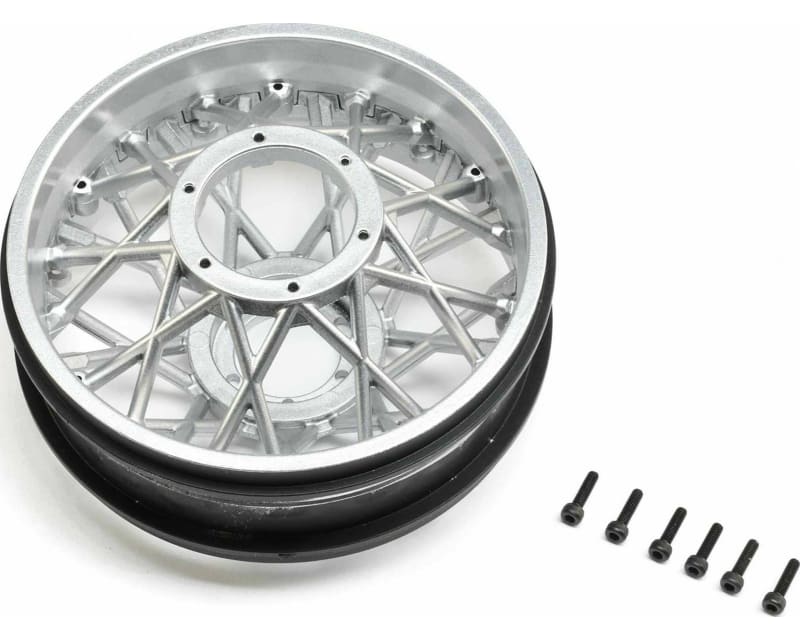 Rear Wheel Set Satin Chrome: PM-SM
