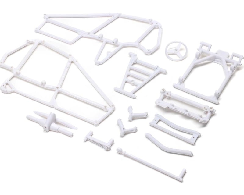 Cage Set White: 22S Sprint