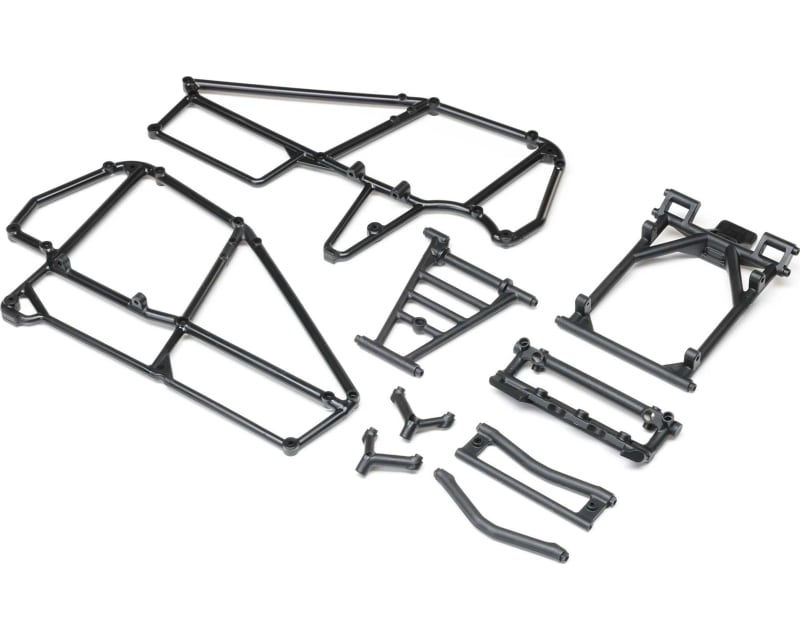 Cage Set Black: 22S Sprint