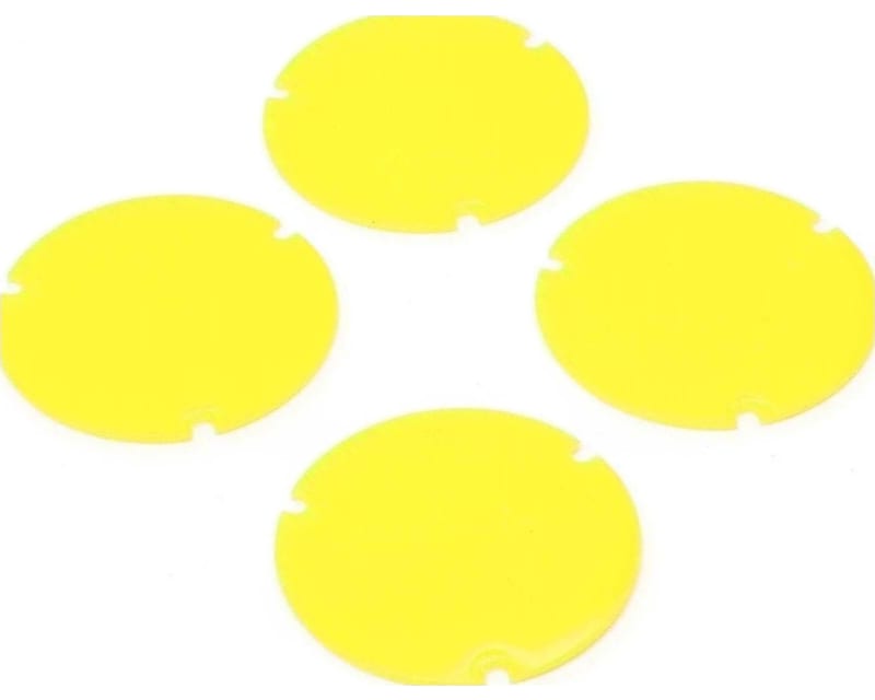 Wheel Cover Set Yellow: 22S Sprint