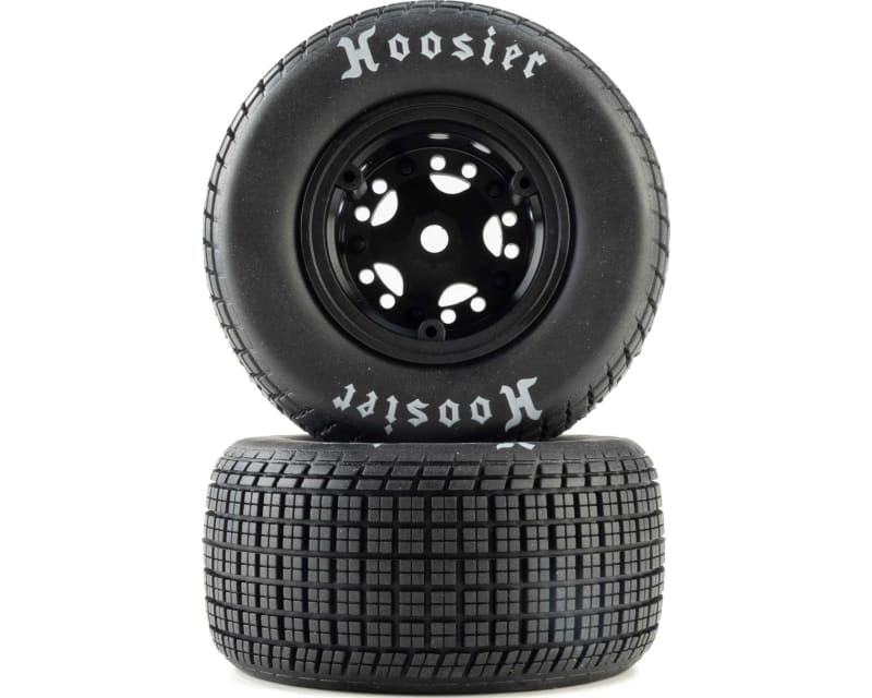 Tap to zoom Losi Hoosier Tires Medium Mounted Black Left/Right 2 : 22S DLM