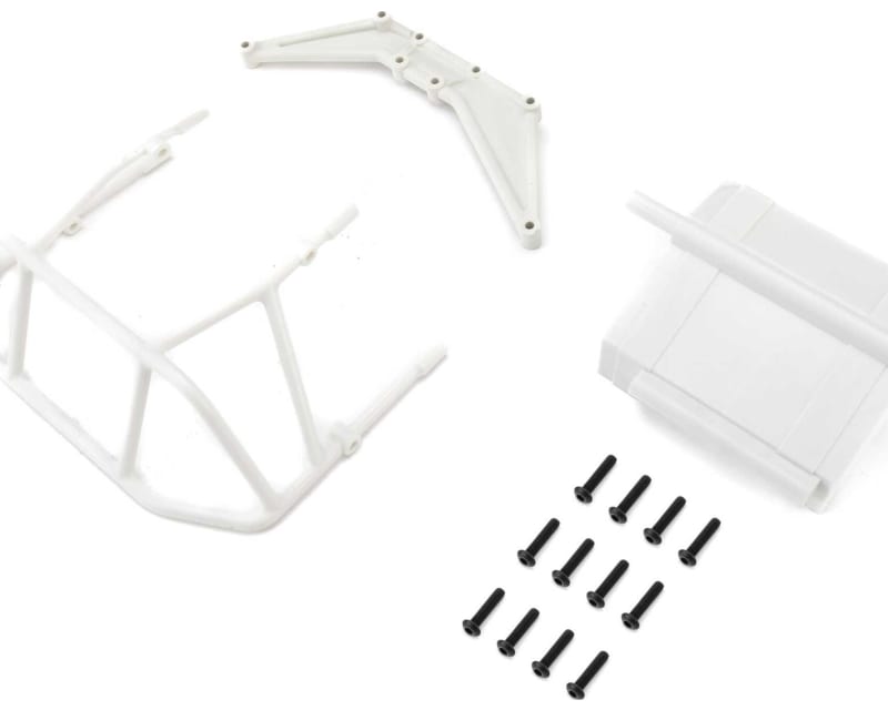 Tap to zoom Rear Bumper Set White: 22S DLM