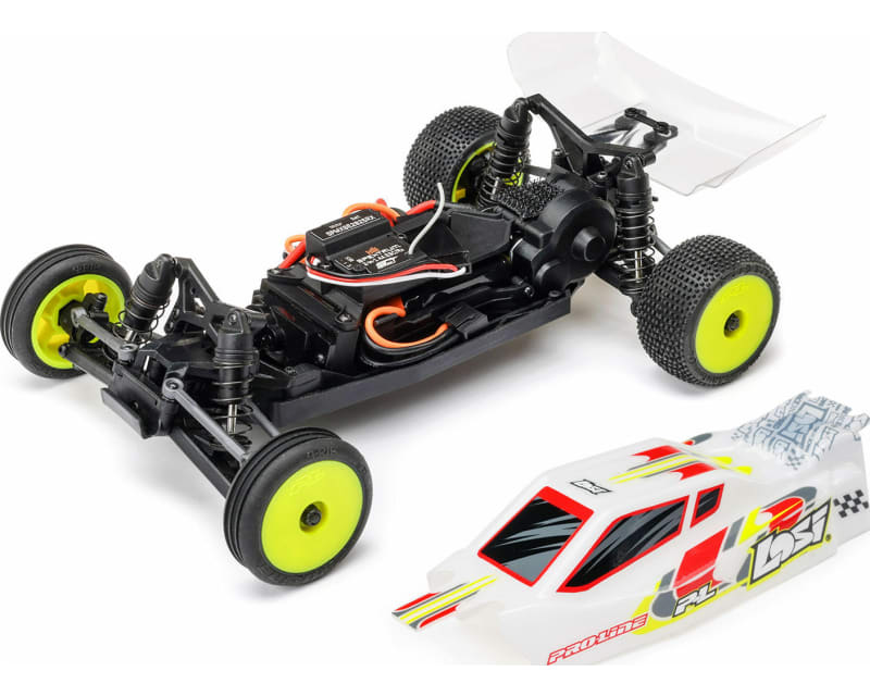 Micro-B 2WD Buggy White RTR