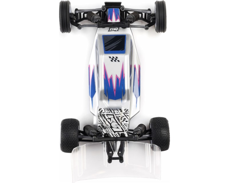 Micro-B 2WD Buggy Silver RTR