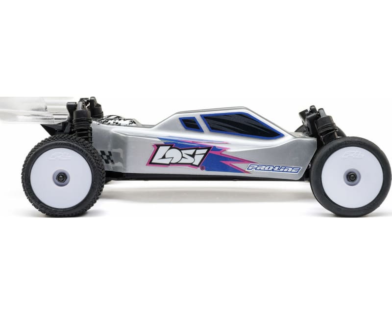 Micro-B 2WD Buggy Silver RTR