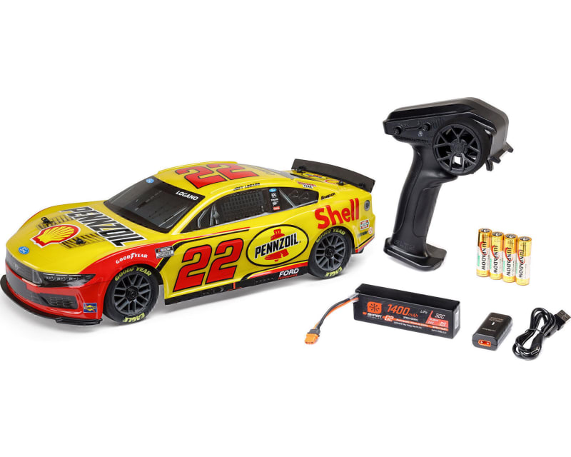 1/12 NASCAR RC Race Car Joey Logano No. 22 2025 Shell-Pennzoil F