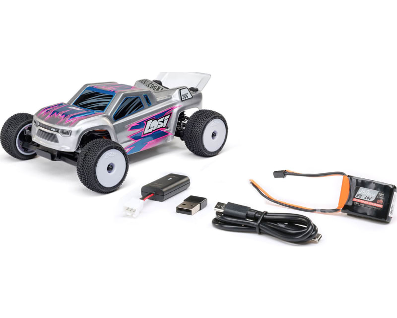 Micro-T 1/28 2WD Silver RTR