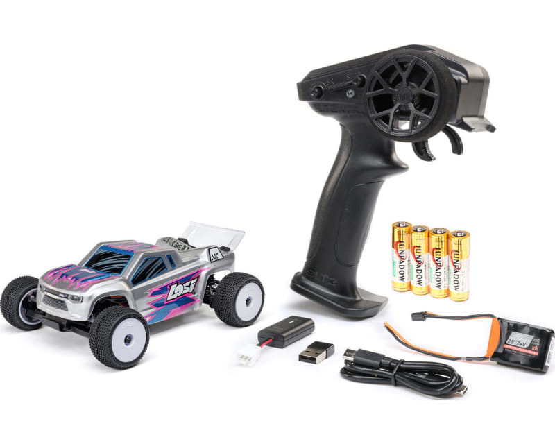 Micro-T 1/28 2WD Silver RTR