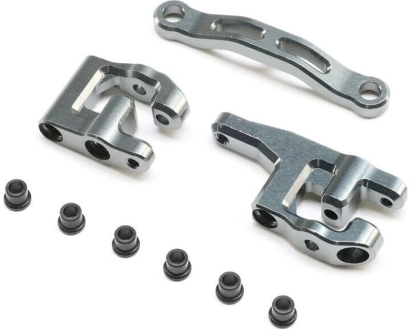 Aluminum Bell Crank Set Red: GROM