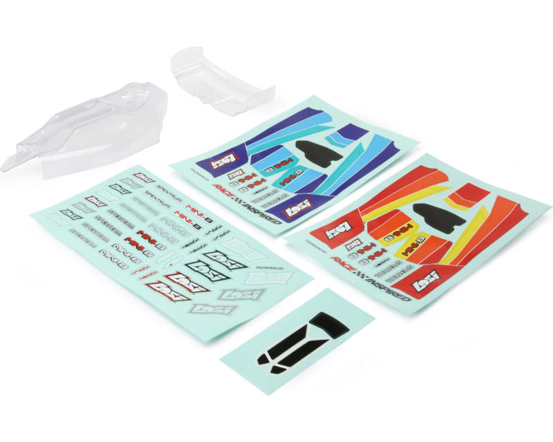 light weight Body & Wing Clear: Mini-B BL