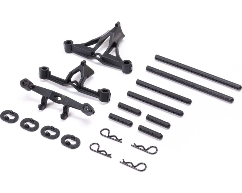 Body Mount Set & Posts: Mini Drag