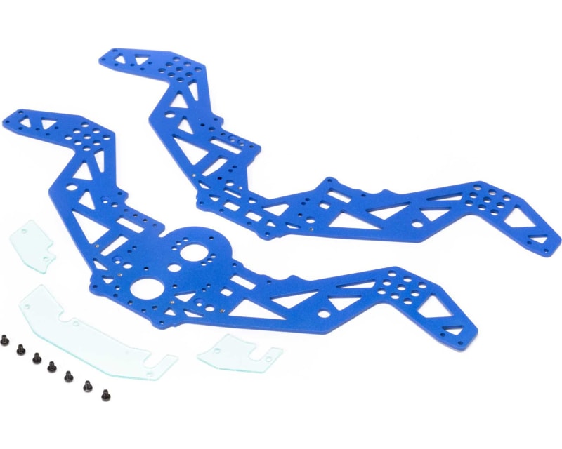 Chassis Plate Set Blue: Mini LMT