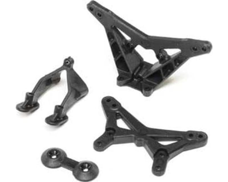 FR/RR Shock Tower Wing Stay: Mini-B
