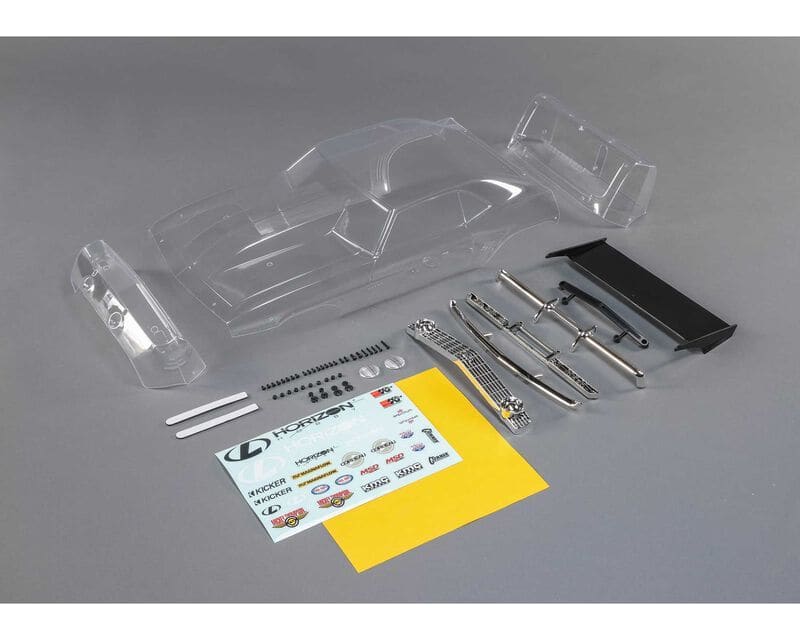 69 Camaro Body Set Clear: 22S Drag