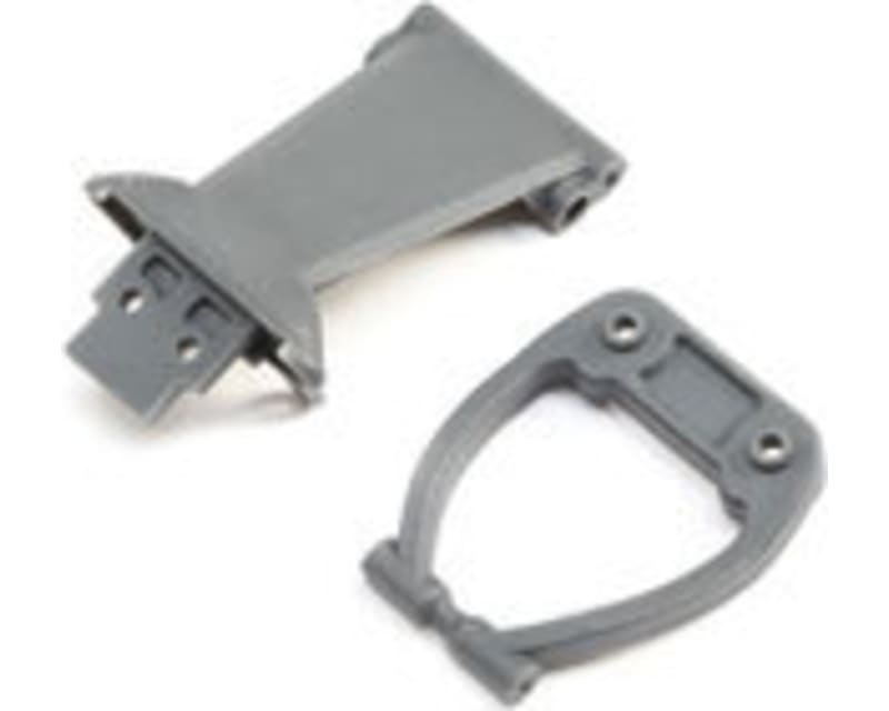 Front Bumper/Skid Plate & Support Gray: Rock Rey
