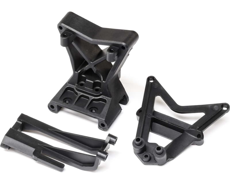 Tap to zoom Front Upper Arm/Shock Mount & ESC Mount: RZR Rey