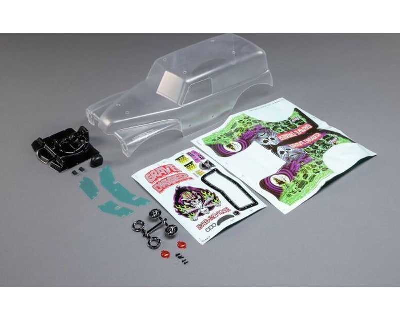 Body Set Grave Digger Clear: LMT