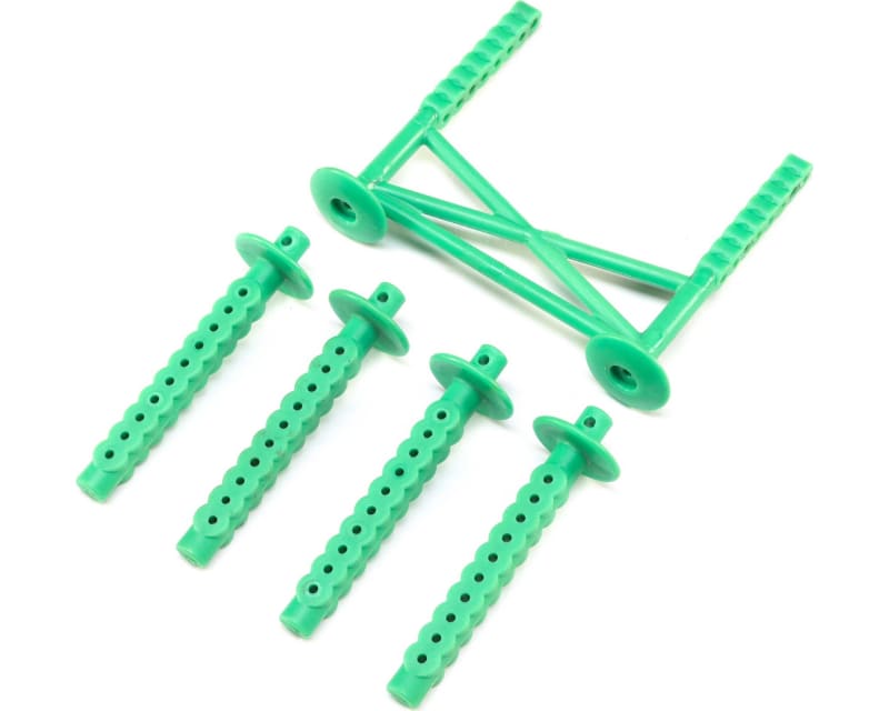 Tap to zoom Rear Body Support and Body Posts Green: LMT