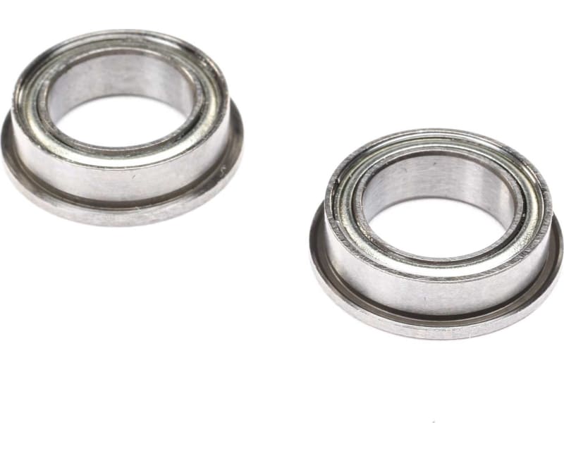 8 x 12 x 3.5mm Ball Bearing Flanged Rubber 2