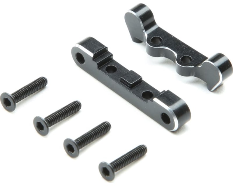 Pivot Block Set Rear Aluminum: Mini-T 2.0