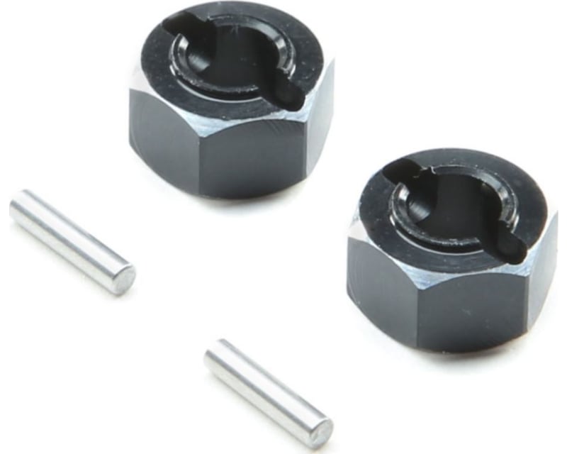 Hex Set Rear Axle Aluminum: Mini-T 2.0