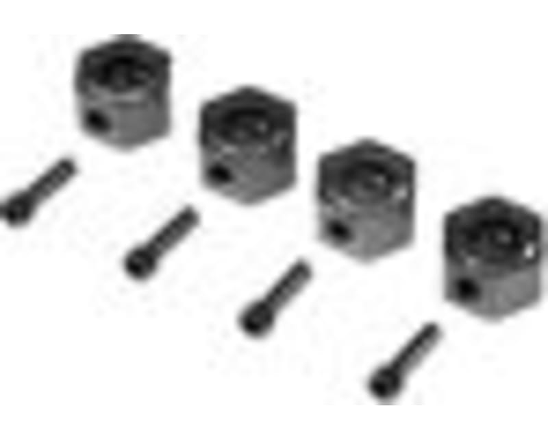 12mm Machined Wheel Hex 4 : LMT