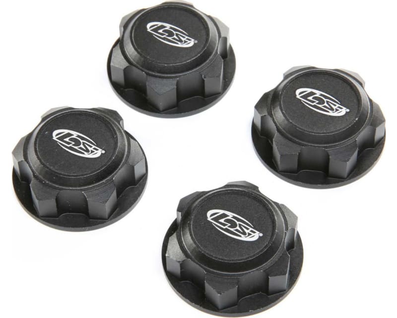 Wheel Nuts Captured Black (4) : DBXL-E 2.0
