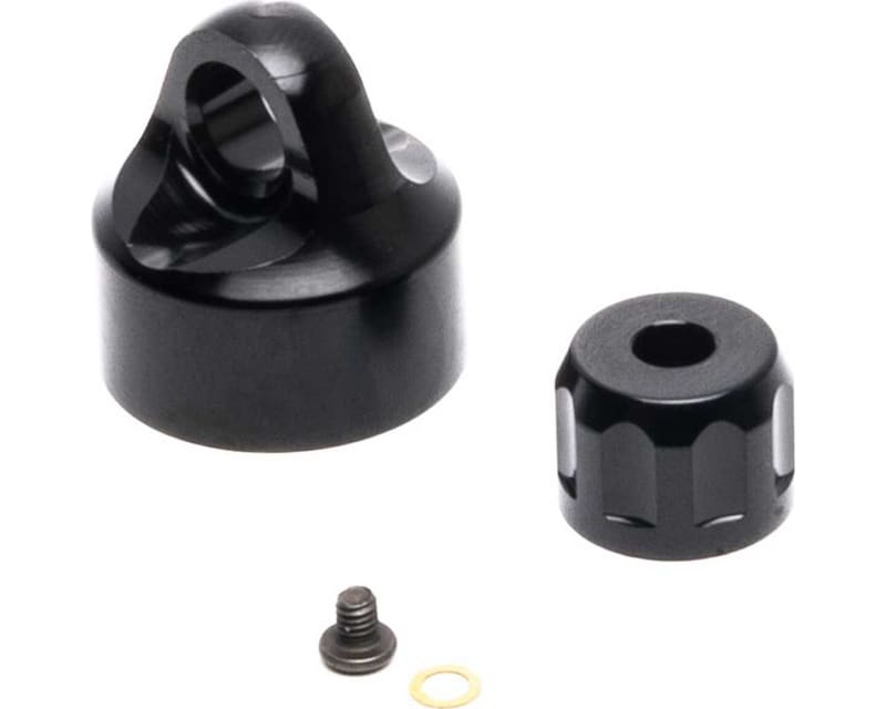 Shock Cap Set Aluminum Black: PM-MX/SM photo