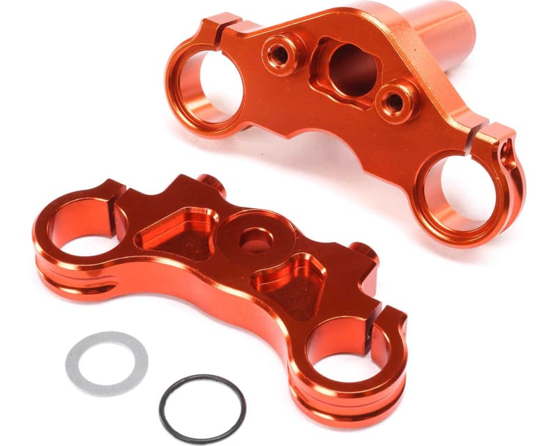 Aluminum Triple Clamp Set Orange: PM-MX/SM