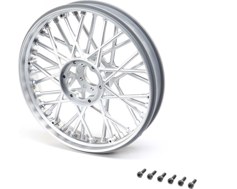 Front Wheel Set Satin Chrome: PM-MX