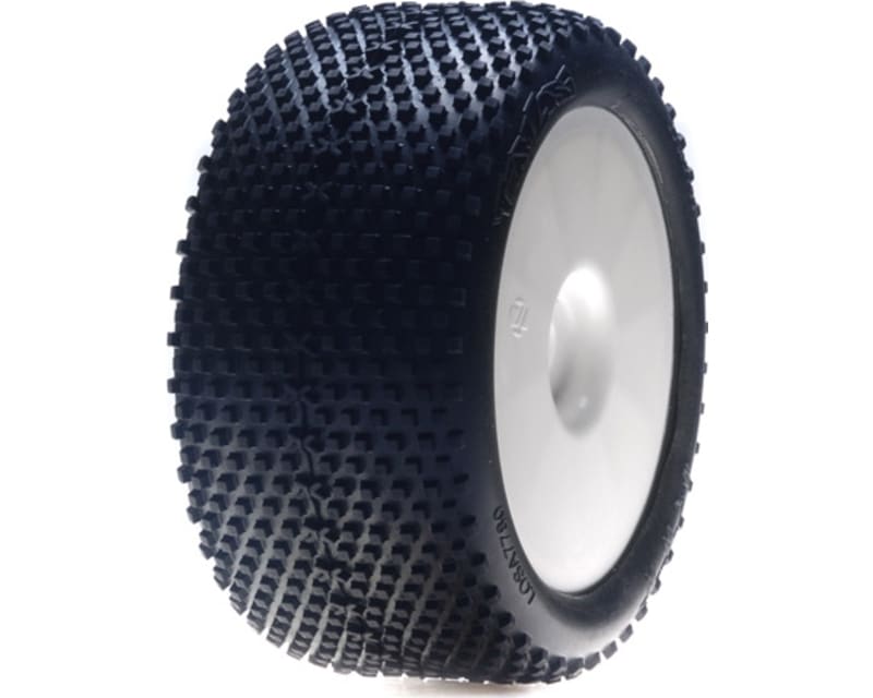 Tap to zoom 1/8 XTT Truggy Front/Rear 2.8 Pre-Mounted Tires 17mm Hex White (