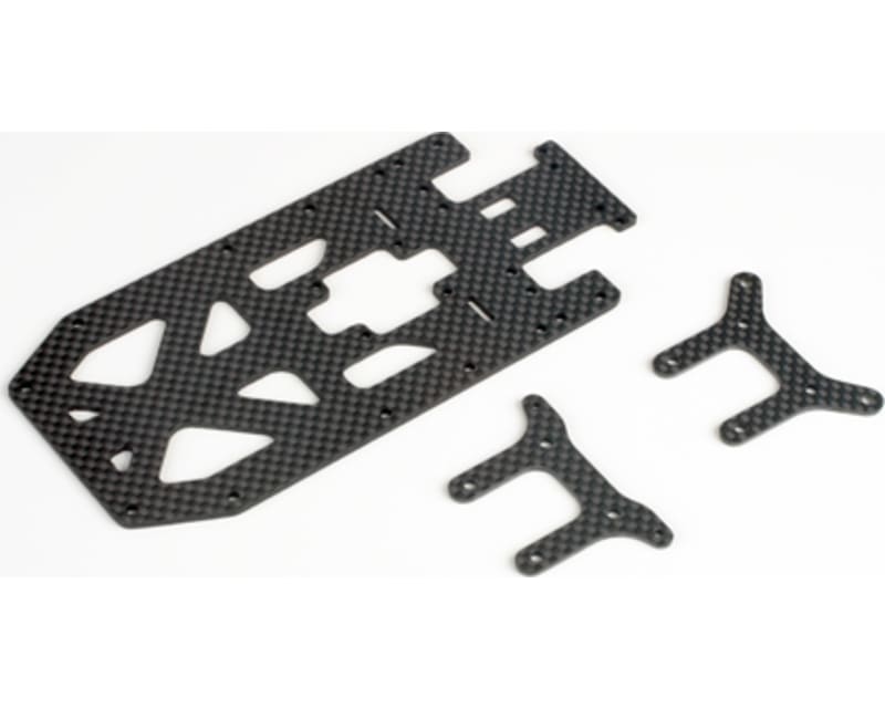 Upper Chassis Plate Set Graphite (3): MLST/2 MRAM