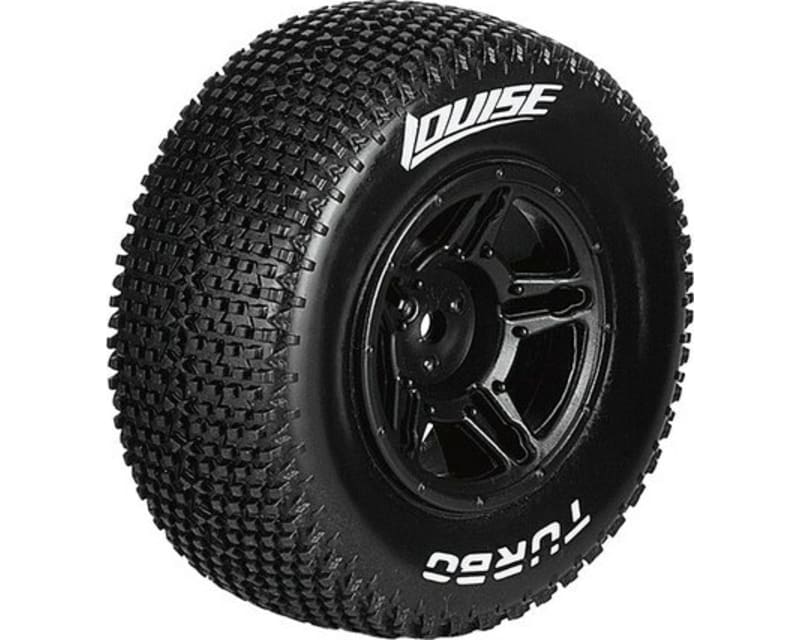 Sc-Turbo 1:10 Short Course Tires Soft 12 14 & 17mm Removable  photo