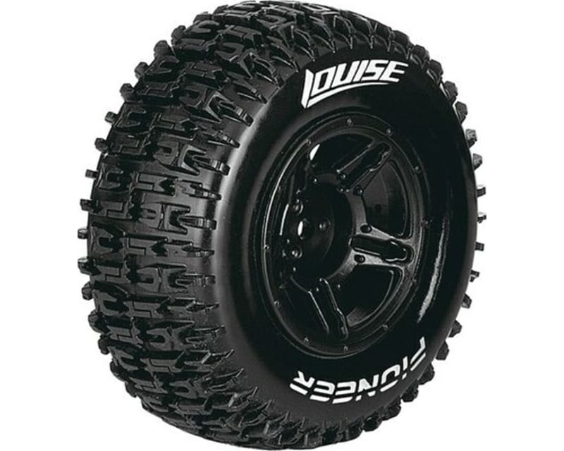 Sc-Pioneer 1:10 Short Course Tires Soft 12 14 & 17mm Removabl