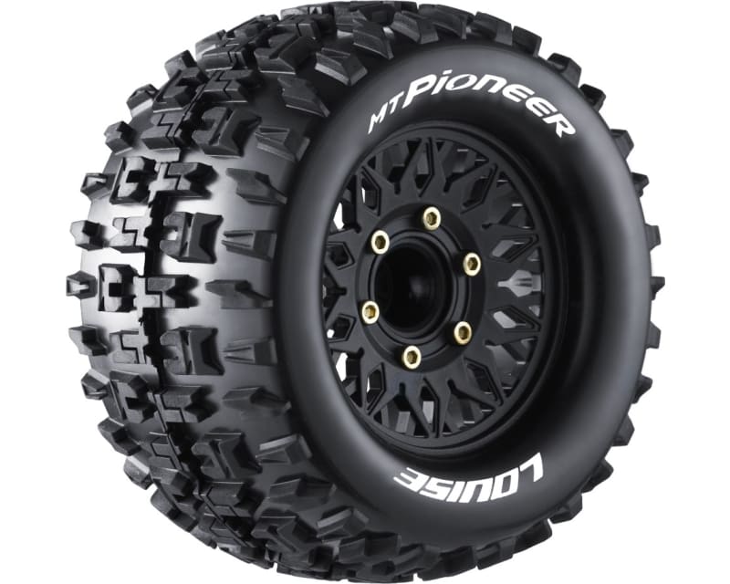 Mt-Pioneer Soft 1:10 Monster Truck Tires (set of 2) 12/14/17mm 0