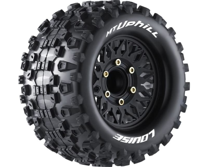 Mt-Uphill Soft 1:10 Monster Truck Tires 0 & 1/2 Offset 12 14 17m
