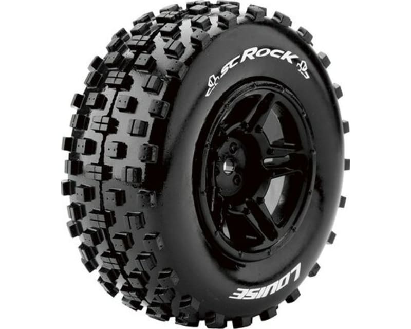 Sc-Rock 1:10 Short Course Tires Soft 12 14 & 17mm Removable H