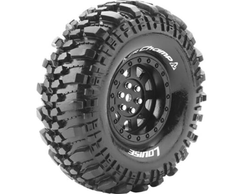Tap to zoom Cr-Champ 1:10 1.9 Crawler Tires 12mm Hex Super Soft Mounted O