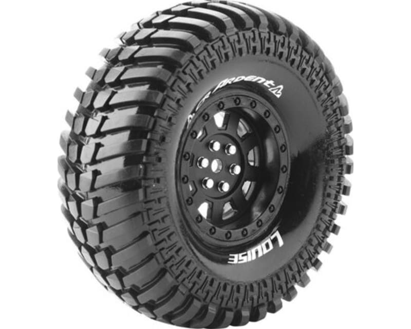 Cr-Ardent 1:10 1.9 Crawler Tires 12mm Hex Super Soft Mounted