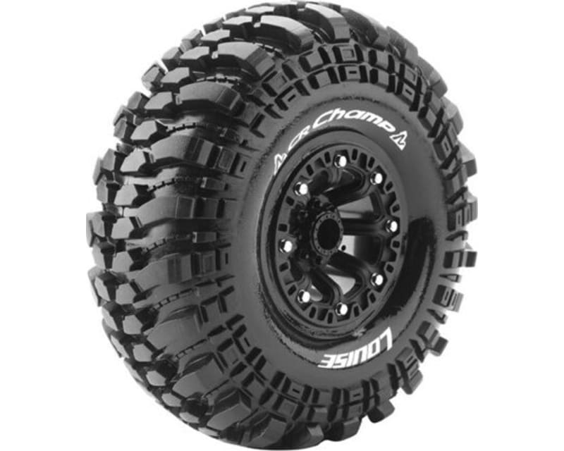 Cr-Champ 1:10 2.2 Crawler Tires 12mm Hex Super Soft Mounted O