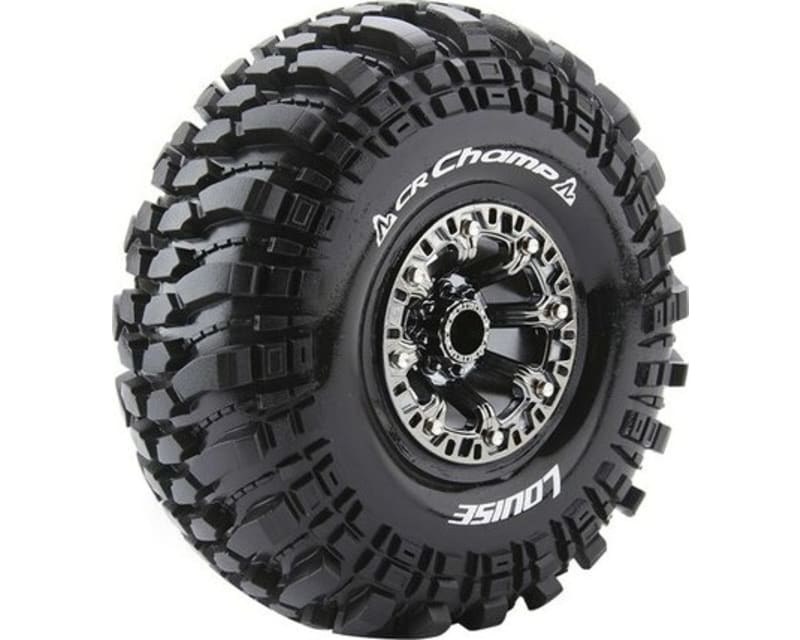 Cr-Champ 1:10 2.2 Crawler Tires 12mm Hex Super Soft Mounted O photo