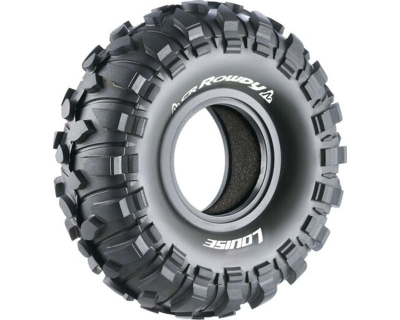 Cr-Rowdy 1:10 2.2 Crawler Tires Super Soft Front/Rear 2 photo