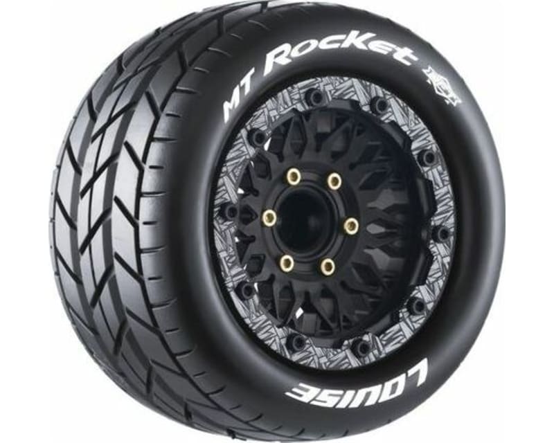 Mft Mt-Rocket Soft 1:10 Monster Truck Tires 12 14 17mm Remova