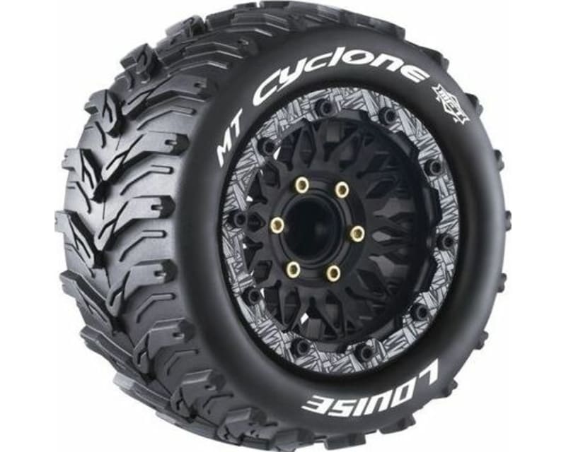 Mft Mt-Cyclone Soft 1:10 Monster Truck Tires 12 14 17mm Remov