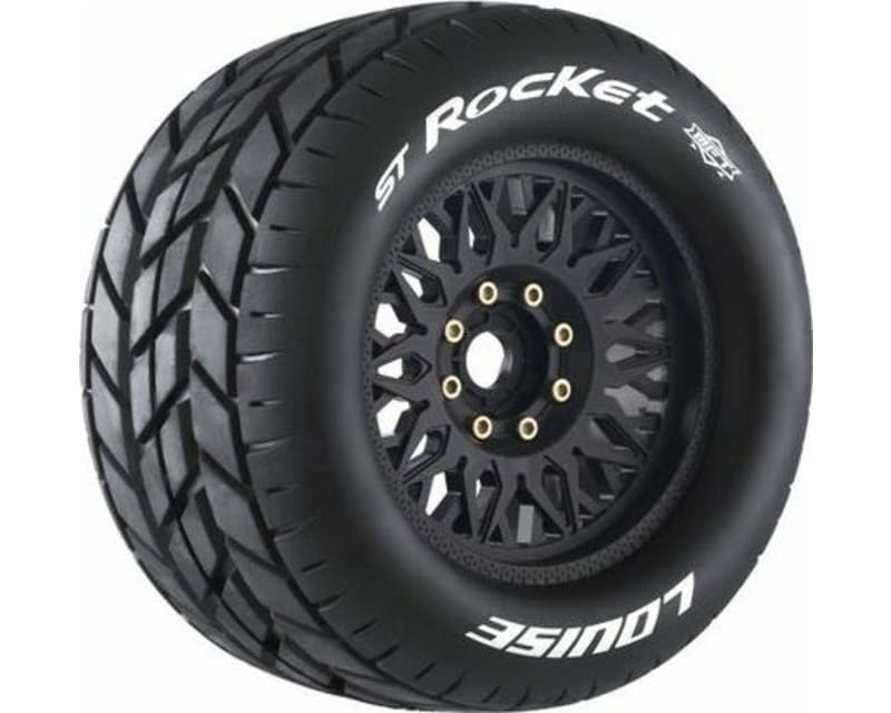 Tap to zoom Mft St-Rocket Sport 1/8 Stadium Truck Tires 0 & 1/2 Offset 17m