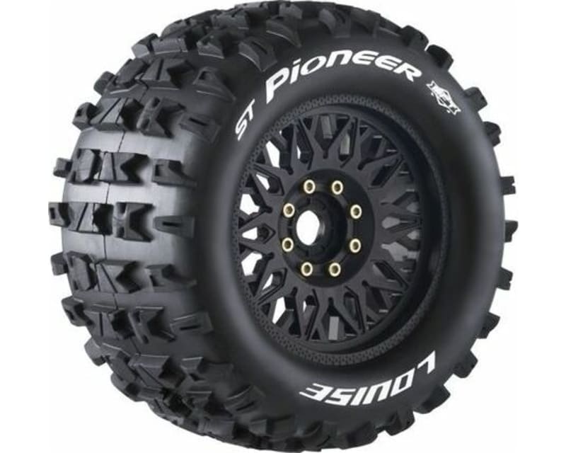 Mft St-Pioneer Sport 1/8 Stadium Truck Tires 0 & 1/2 Offset 17