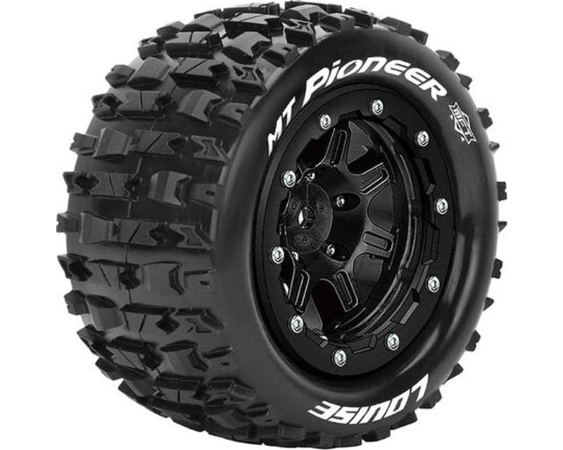 Mft Mt-Pioneer 1:10 Monster Truck Tires 1/2 Offset 17mm Hex S