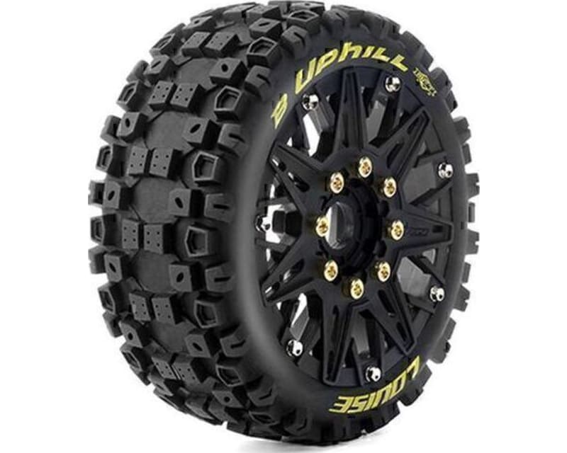 Mft B-Uphill Soft 1/8 Buggy Tires 17mm Hex 0 & 1/2 Offset Mou