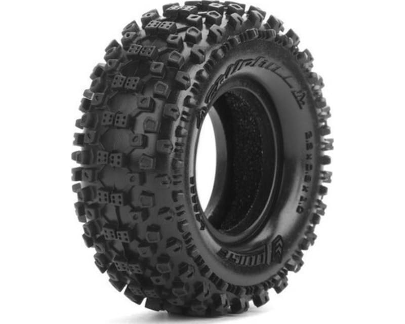 Cr-Uphill 1/18 1/24 1.0 Crawler Tires Super Soft Front/Rear 2