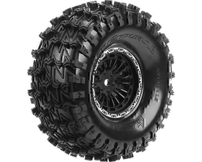 Cr-Enduro 1.9 Crawler Tires Super Soft 12mm Hex Mounted (2)